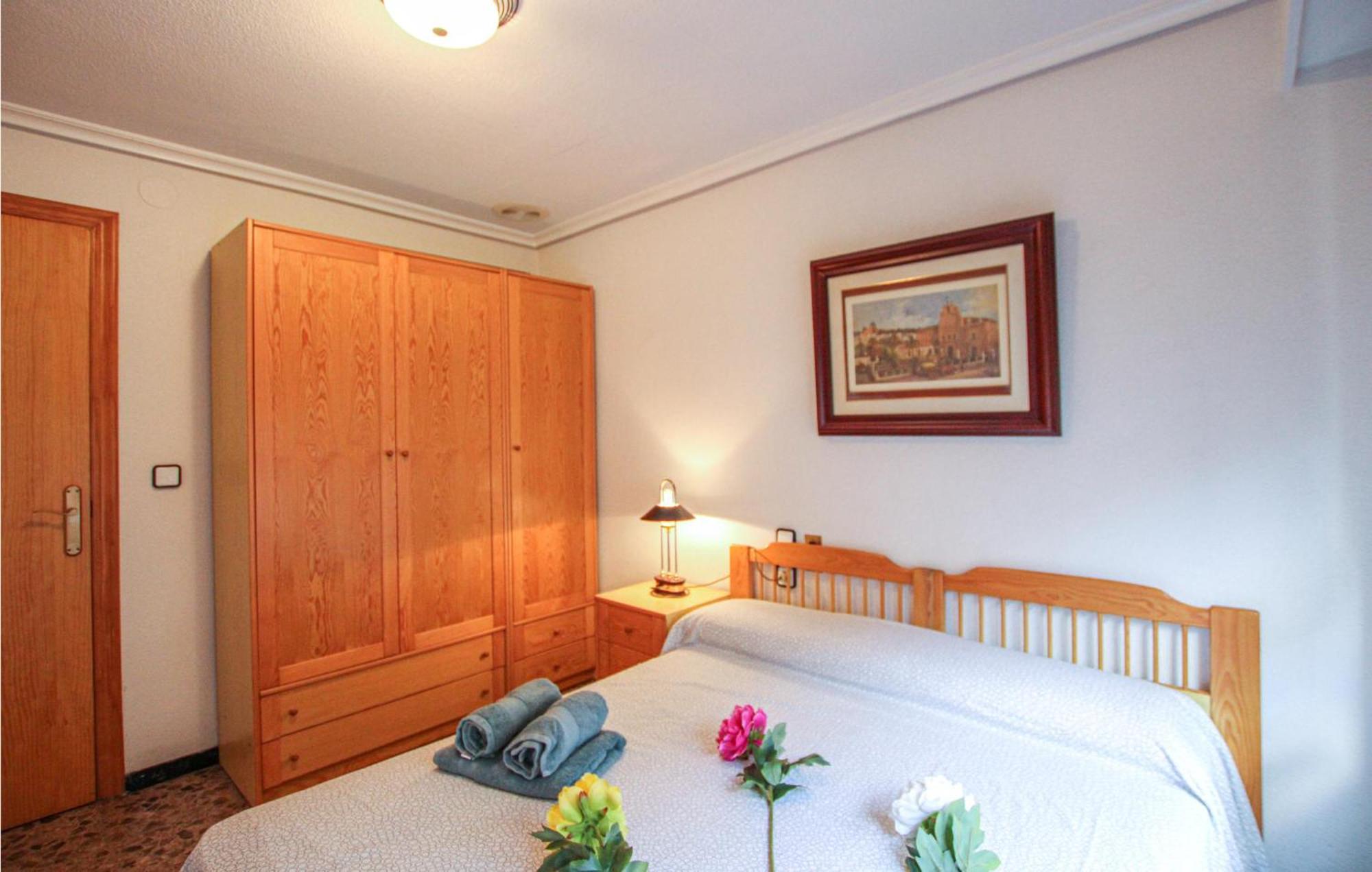 Beautiful Apartment In Santa Pola With Wifi Bagian luar foto