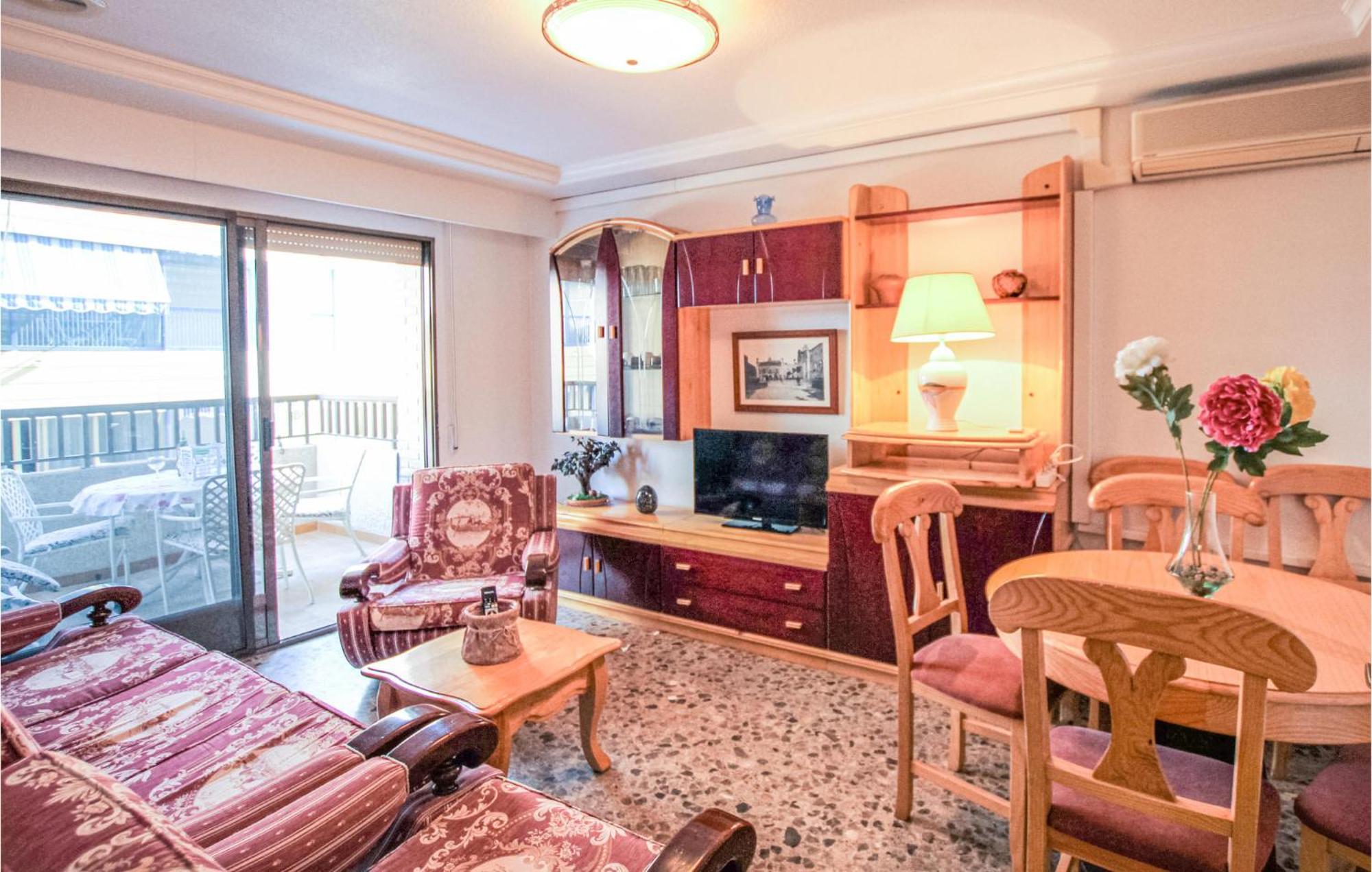 Beautiful Apartment In Santa Pola With Wifi Bagian luar foto