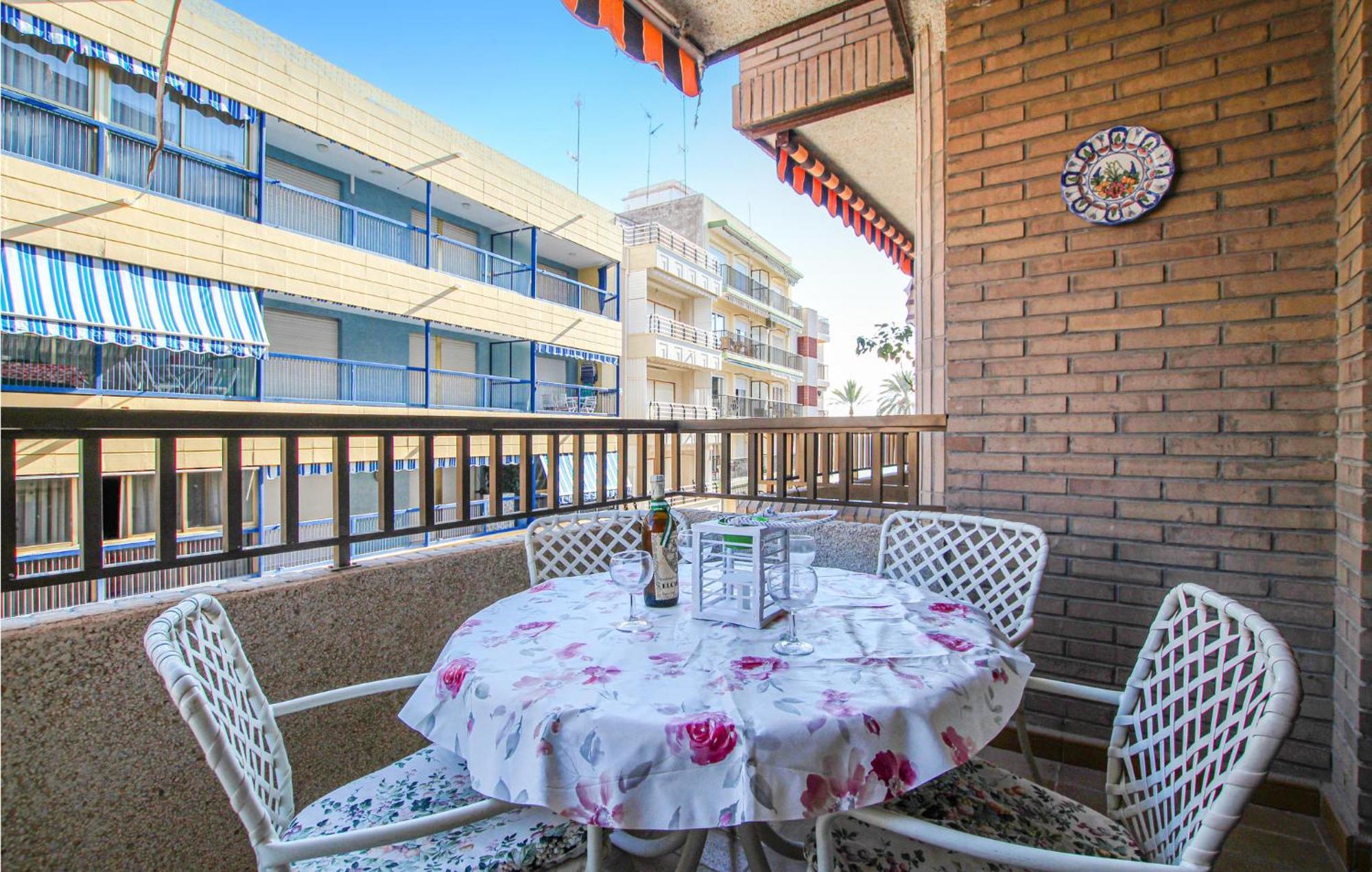 Beautiful Apartment In Santa Pola With Wifi Bagian luar foto